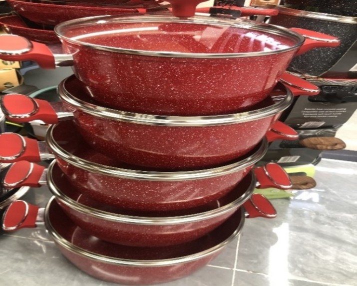 Aluminum pot set
