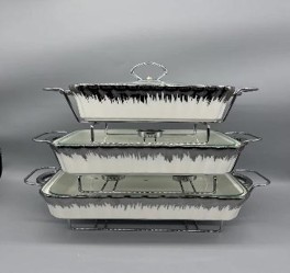 صينية سيراميك - 32.5*19.5*6.5