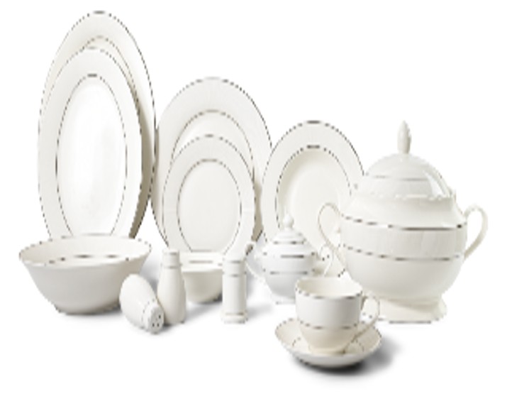 طقم أطباق سيراميك - 82PCS-3