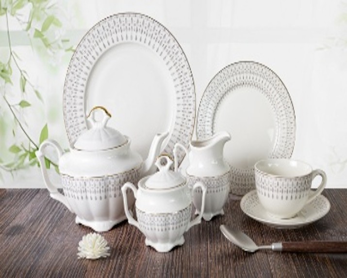طقم أطباق سيراميك - 29pcs-203