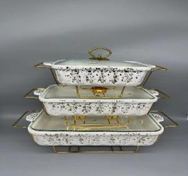 صينية سيراميك - 32.5*19.8*6.5