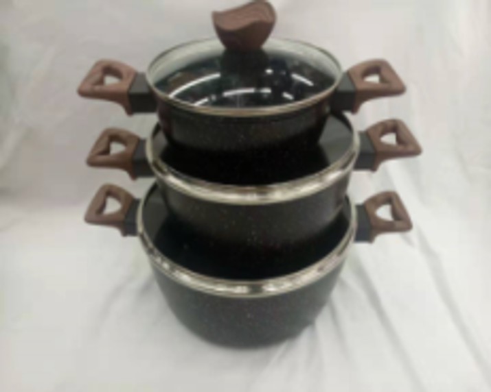 Aluminum pot set