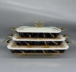 صينية سيراميك - 32.5*19.8*6.5