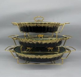 صينية سيراميك - 28*19*6.5