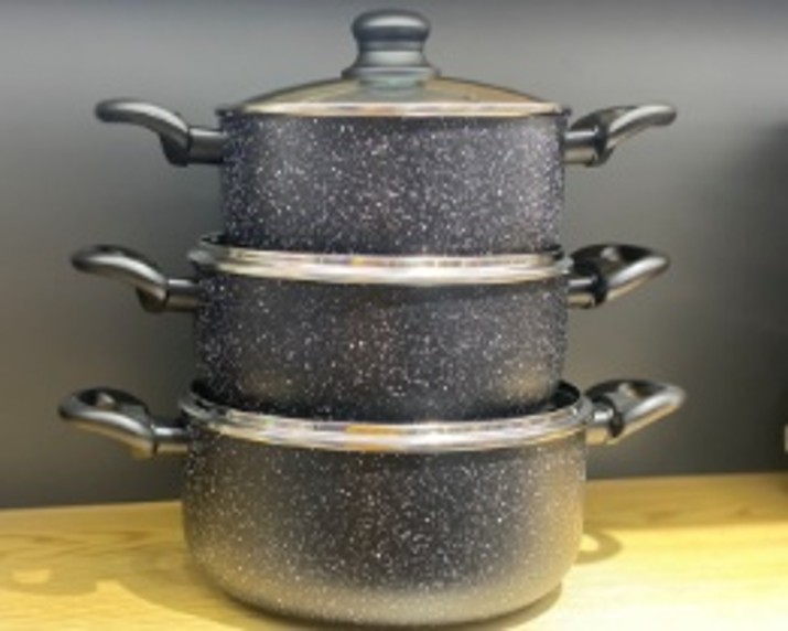 Aluminum pot set